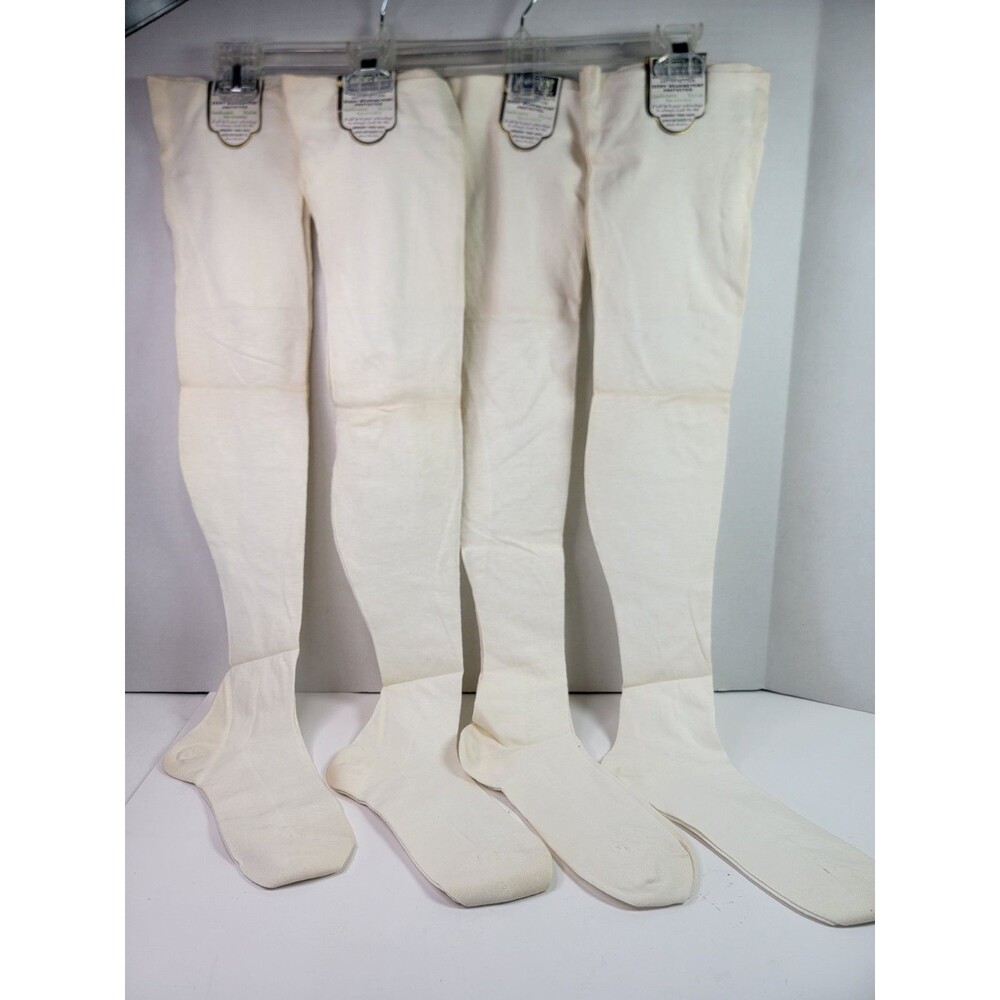 Vintage Weberknit Hosiery Stockings Size 10 NOS 4 Pairs Original Box...